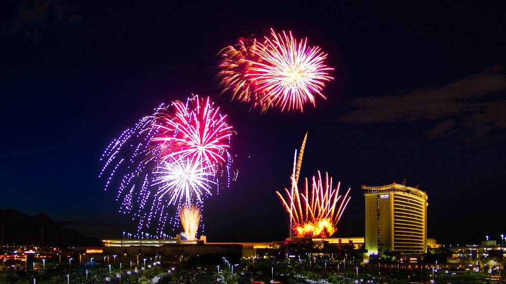 Red Rock 4th of July Fireworks - Las Vegas, NV