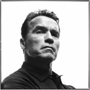 Arnold Schwarzenegger by Richard Avedon