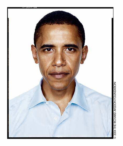 Barack Obama by Richard Avedon