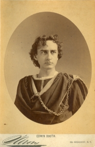 Cabinet photo of Actor Edwin Booth