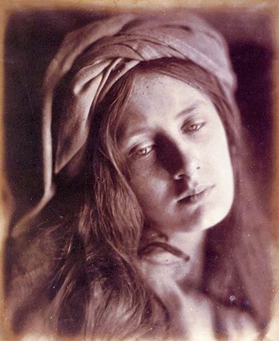 May Prinsep, as Beatrice Cenci (1866)
