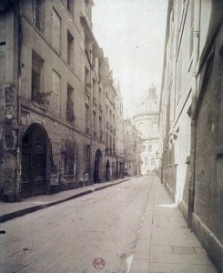 Rue Mazarine by Eugene Atget 1902