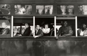 Trolly – New Orleans, 1955. From The Americans © Robert Frank