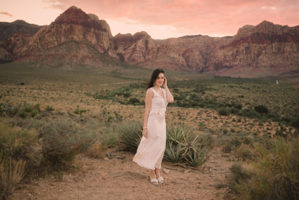 Red Rock Portrait - Las Vegas